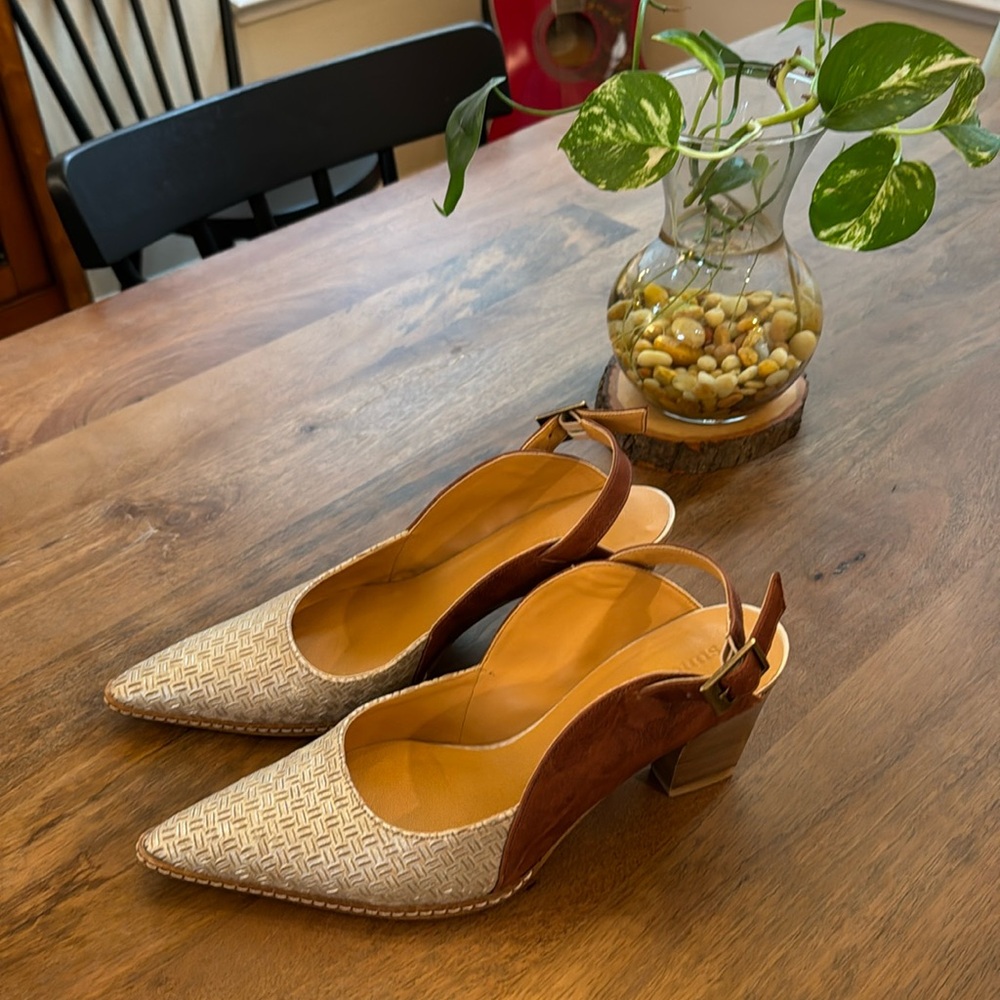Sundance Anya Slingbacks Size 39